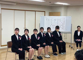 2025年度新入社員入社式の様子