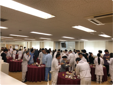 年末恒例の食事会